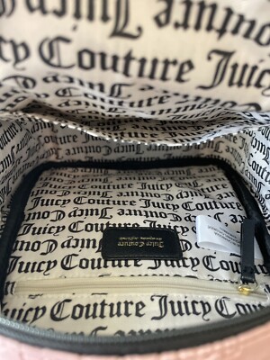 Juicy Couture Gothic Status Pink Small Backpack Bag Wordplay  display picture 1