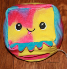 Peluche polpo rosa e arcobaleno Moosh Moosh Squared2 Eve - giocattolo da collezione Flip'ems