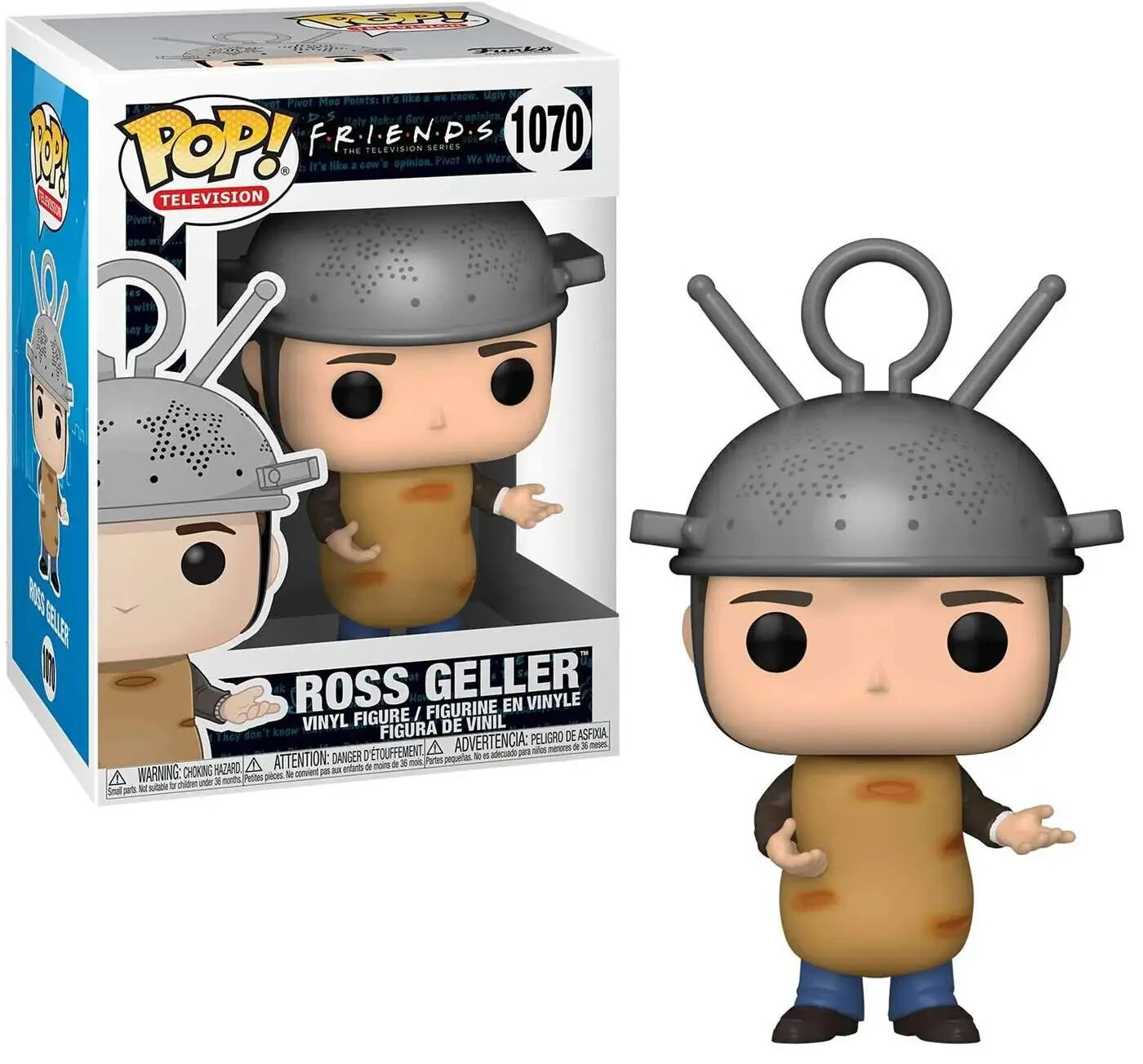 Pop! Television Friends Ross Geller As Sputnik Potato #1070 Vinyl Figure Funko