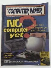 Vintage Magazine Computer Paper Computer Info Resource January 1997