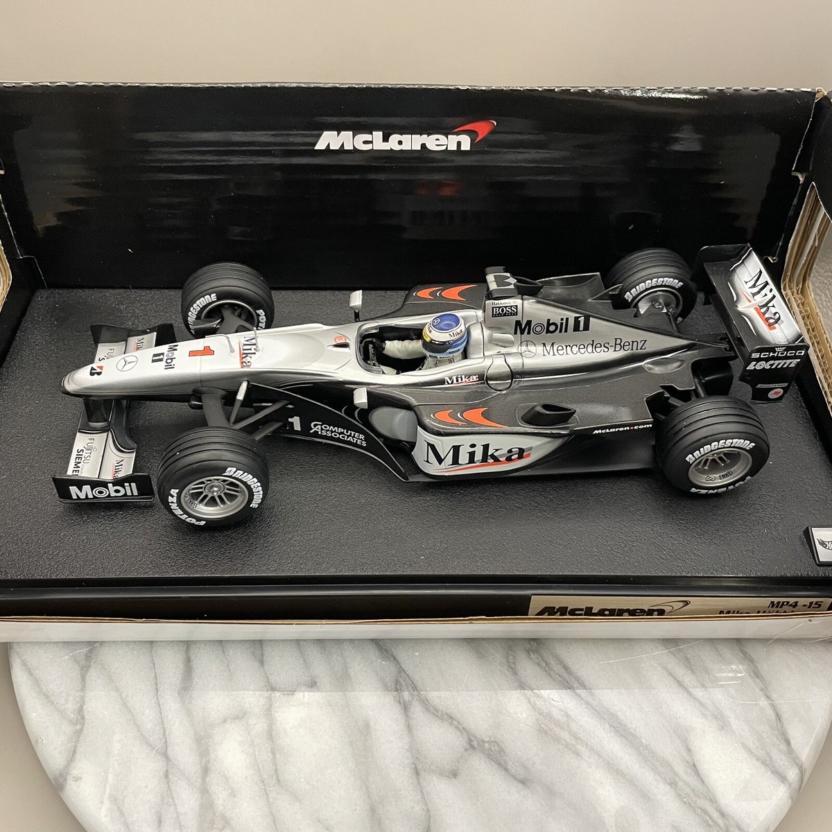 Hot Wheels　1:18　MP4-16　Mika Hakkinen mclaren mika hakkinen mp4-16 escala 1:18 mattel - Buy Model