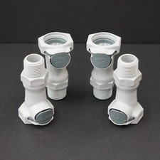 Colder Products HFCD10812 Quick Disconnect Coupler, 1/2" MNPT QTY 4