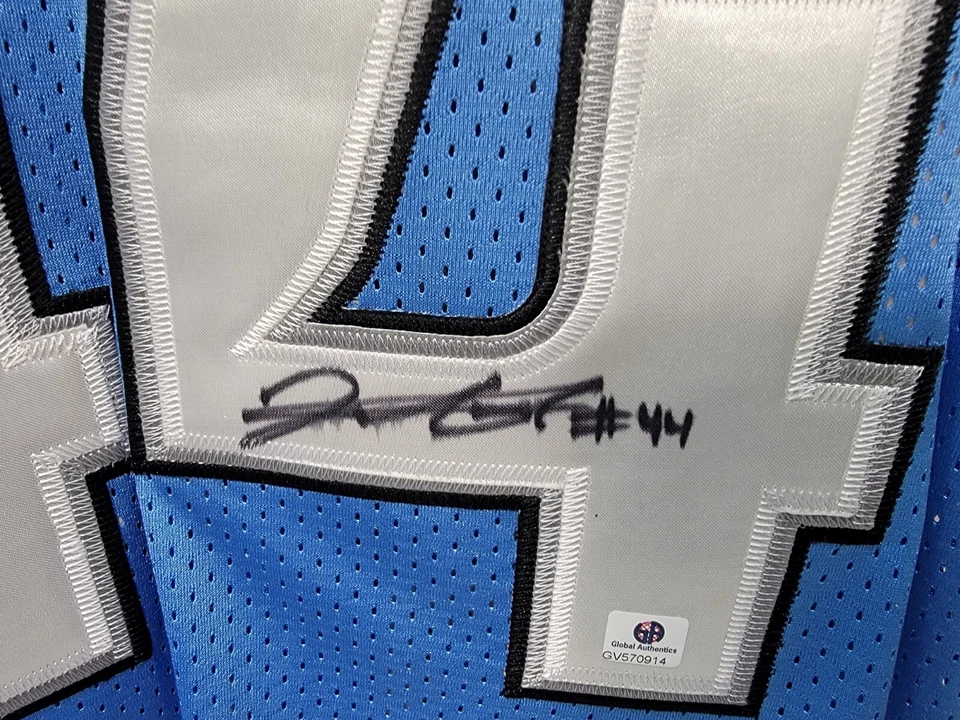 Camiseta de fútbol americano Reebok NFL Detroit Lions Jahvid Best #44 54 firmada nueva con etiquetas certificado GA Foto 3 de 4