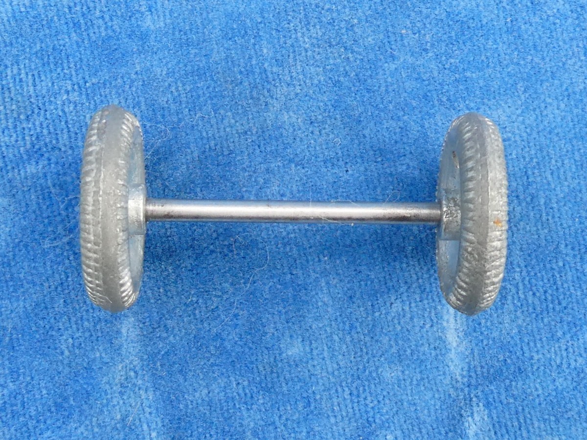 Pièce Détachée Solido - Essieu Axle Aluvac Démontable - Métal, Modélisme