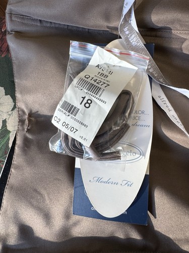 "ALFRED ANGELO"SIZE"18"WOMENS FORMAL DRESS*MOCHA/KIWI*BNWT~RRP$249* - Picture 5 of 7