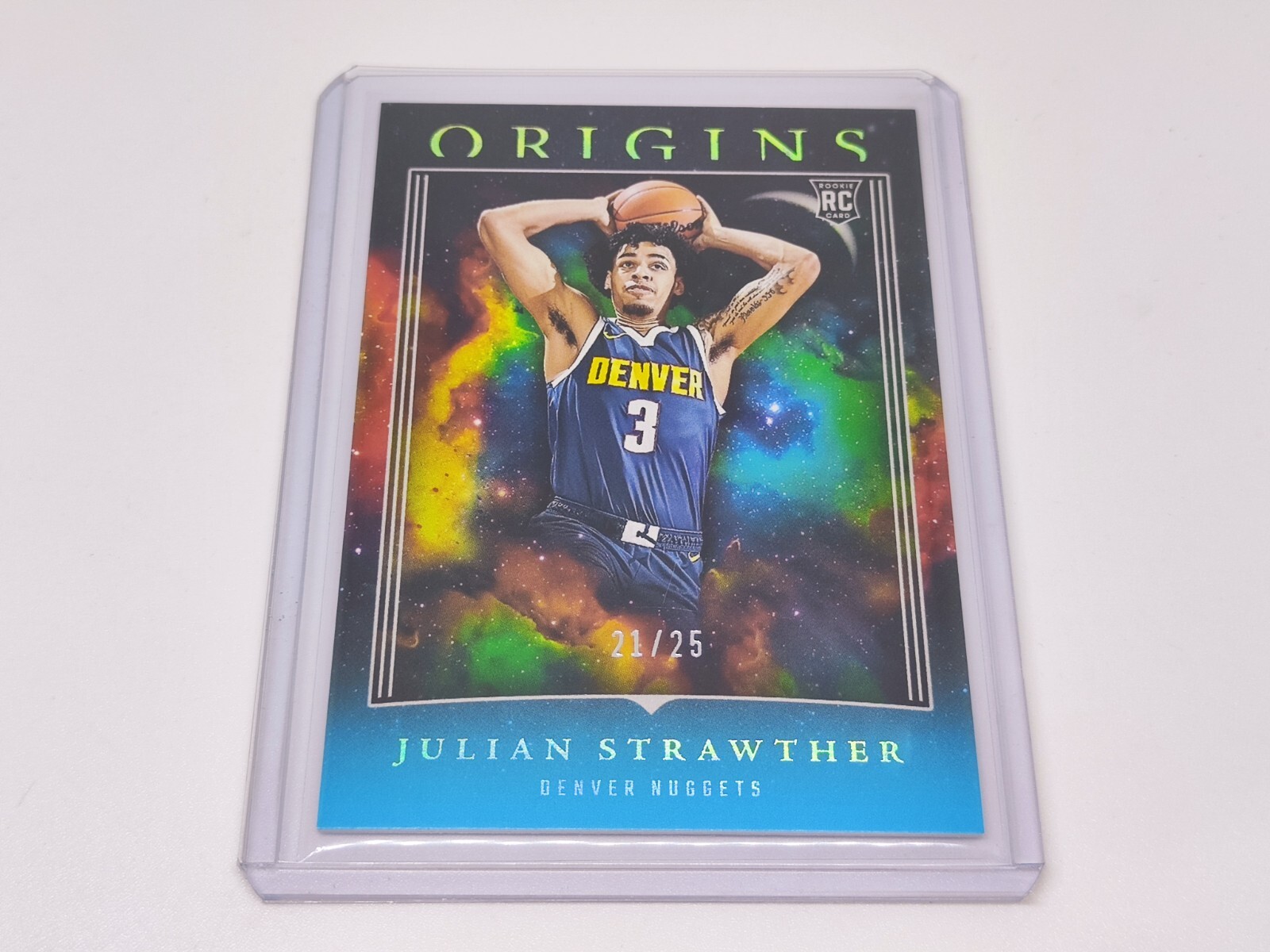 2023-24 Panini Origins Rookie RC Turquoise JULIAN STRAWTHER /25!!