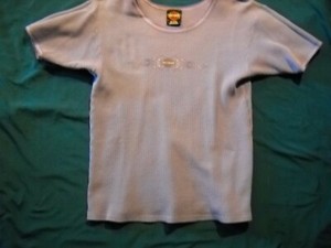 Harley Davidson T-Shirt,Ladies M, HOLLINGSWORTH H-D, ST. AUGUSTINE, FL (item#13)