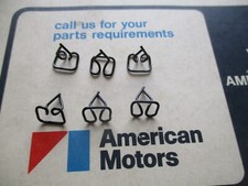 Amc 1968 1969 Amx Javelin 6 New Fender Extension J Trim Mounting Clips