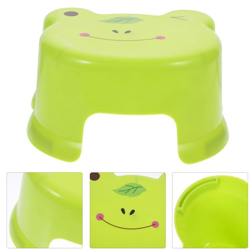 Cartoon Plastic Stool Round Step Foot Shower Bedside Portable Outdoor