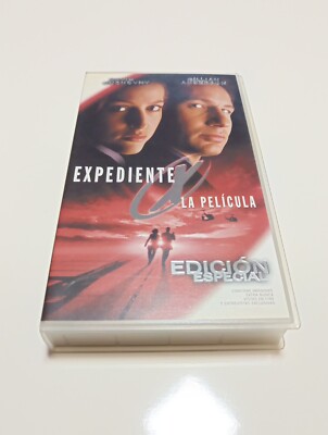 EXPEDIENTE X LA PELICULA VHS CINTA VHS EN ESPAÑOL