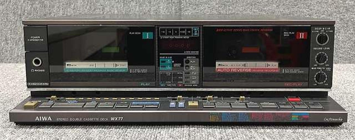 豊富な，最新作 ☆ジャンク扱い品 中古☆AIWA アイワ カセットデッキ