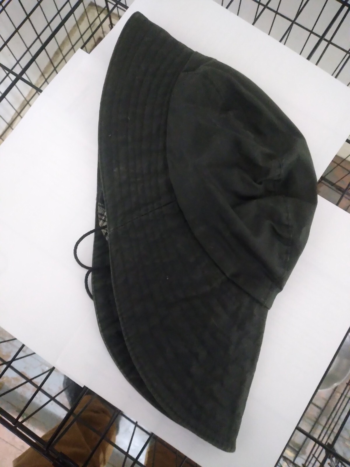 Barbour Sou’wester Mens XL Waxed Waterproof Hat Cap eBay