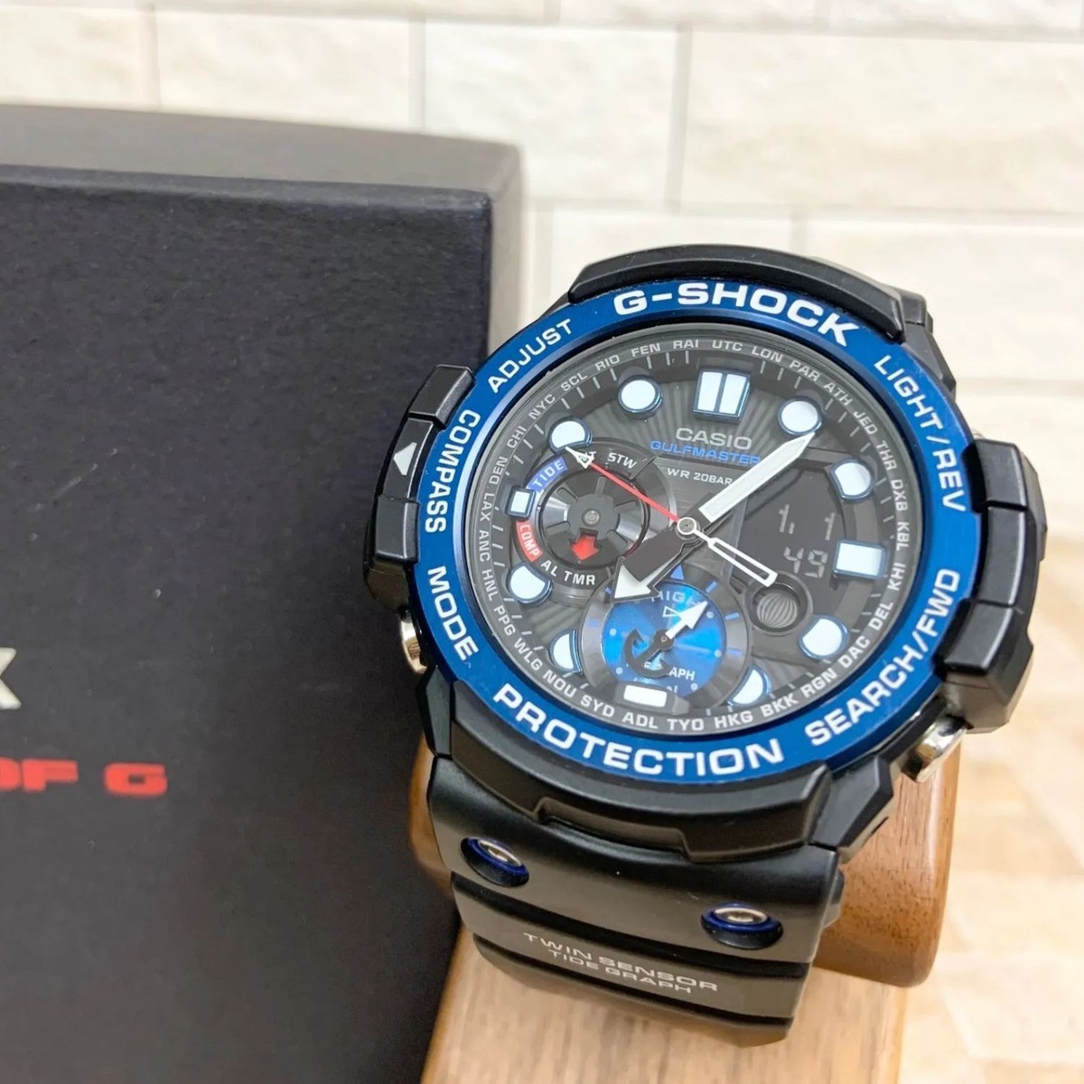 Casio G-Shock Gulfmaster GN-1000-1AJF Men's Watch Blue Black
