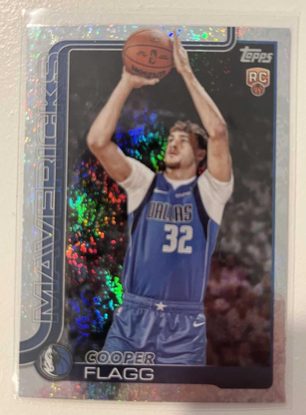 2025-26 Topps - Cooper Flagg #201 Sandglitter Rookie (RC) Dallas Mavericks