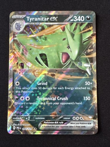 Tyranitar Ex 64/131 Prismatic Evolutions PRE -Near Mint- Pokemon TCG