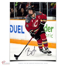 Brianne Jenner Ottawa Charge Autographed PWHL 8x10 Photograph Along the Boards