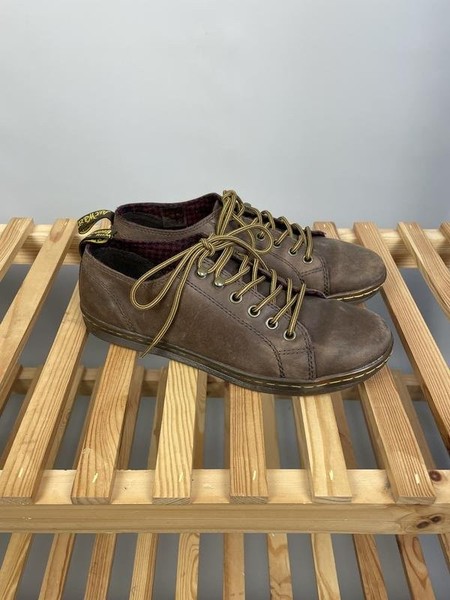 Women Dr. Martens Heels Brown Leather 41