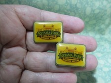 Prendedores de solapa de reunión inaugural de colección Retama Park 7 de abril de 1995 (2) - Carreras de caballos /6E