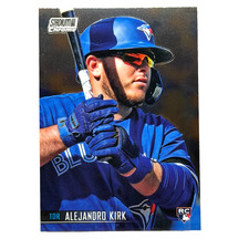 2021 Topps Stadium Club - Alejandro Kirk #159 (RC) rookie card Toronto Blue Jays. rookie card picture