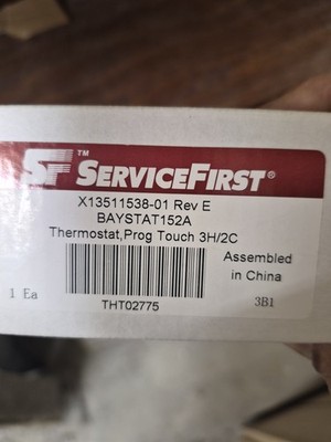 Trane Baystat152A X13511538-01 Programmable Room Thermostat 3h/2c
