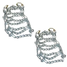 5570 Rotary Set Of 2 20X10X8 Tire Chains 2 Link Spacing