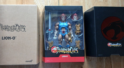 Super 7 Ultimates Thundercats Lion-O Action Figure 7'' Inch w Mailer Slip New