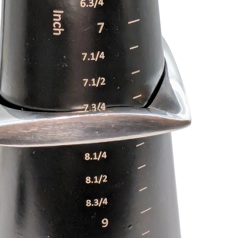 VTG Unsigned Tested Sterling Silver Square Art De… - image 6