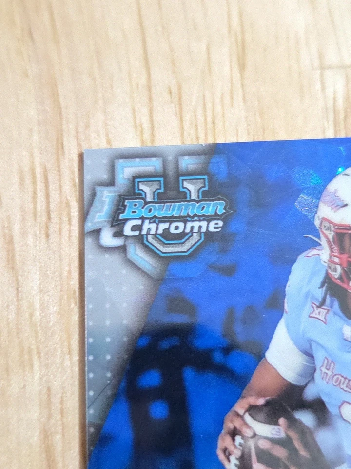 2023 Bowman University Chrome DONOVAN SMITH Sapphire Refractor Autograph Rookie - Image 2 of 4