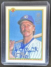2023 Bowman Robin Yount 1991 Buyback Auto Autograph #37/49 Brewers