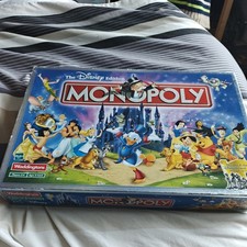 Monopoly: The Disney Edition Board Game The Property Trading Game 2001 Complete 