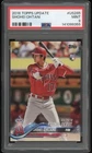 PSA 9 Shohei Ohtani 2018 Topps Update Series #US285 Batting Rookie Debut RC