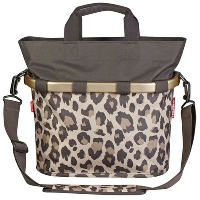 R & K Klickfix Lenkertasche Korb Bikebasket Oval S leo macchiato