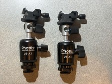 Set of 2 Umbrella Swivel Shoe Mounts for Off-Camera Flash - Phottix US-A3