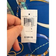 J. McLaughlin NWT Nautical Print Pencil Skirt Size S