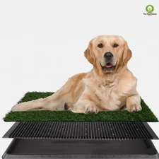 Artificial Grass Puppy Pee Pad 20x30 Reusable 3-Layer Training Mat