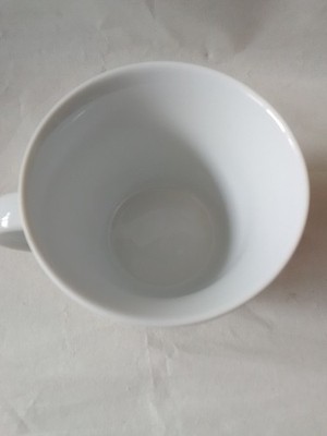 Kahla , Obertasse , Cappuccino Tasse , Weiss , 0,22 L , Porzellan , 8 Cm Hoch 