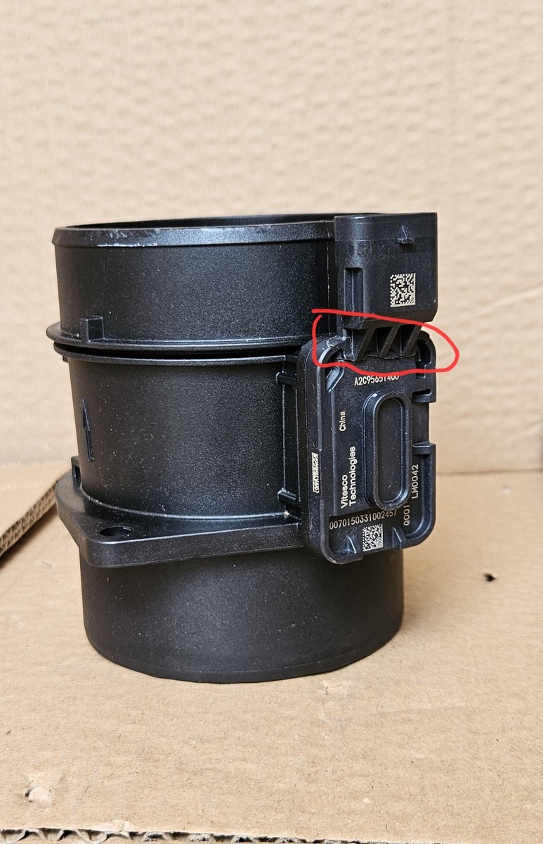 Capteur De Débit Massique D'Air MAF PEIUOK - Compatible Mercedes Classe A B C E G Sprinter 2006-2018 - Remplace OE A6450900048 A6519050500 A6549053500 5WK98101