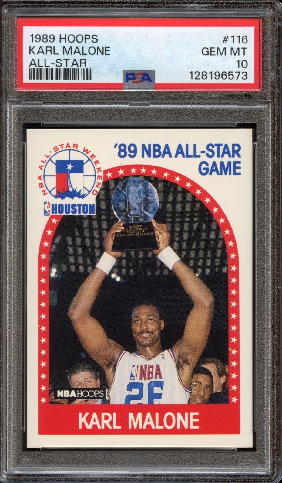 1989 Hoops Karl Malone #116 (All Star) - HOF Registry - PSA 10 GEM MINT