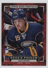 2015-16 Upper Deck Portfolio Rookie Color Photos Jack Eichel #201 11ym
