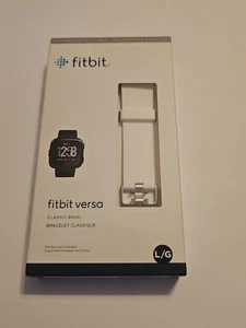 FitBit Versa white Classic Brand Replacement Watch Band OEM Brand New Sealed