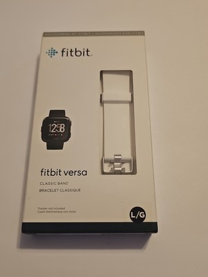 FitBit Versa white Classic Brand Replacement Watch Band OEM Brand New Sealed