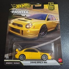 Hot Wheels Subaru Impreza WRX STi Yellow Thrill Climbers