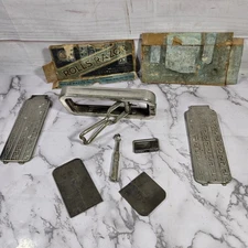 Vintage Rolls Razor Safety Razor Set Made in England Shaving Kit Accessories