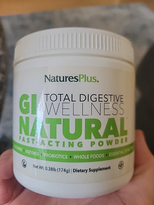 Natures Plus GI Natural Fast Acting Drink Powder - 30 Servings, Factory Sealed! 