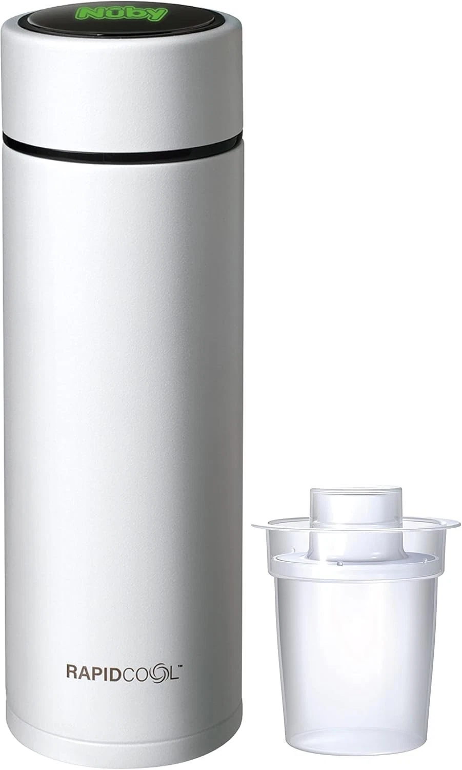 Rapidcool Baby Bottle 1 Rapid Cool, Thermometer Lids, 1 powder dispenser & flask