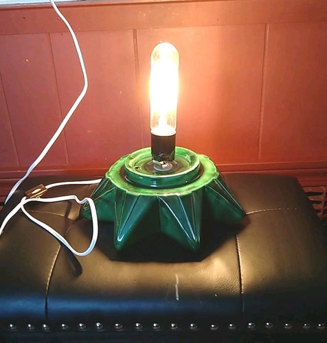 Albero di Natale 24" Atlantic Stampo Ceramica Floccato Slim Illuminato Uccellini Vero Vintage - Foto 8 di 14