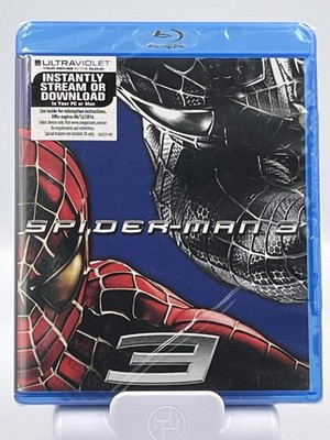 Spider-Man 3 Blu-ray NEW SEALED Tobey Maguire Marvel Venom Black Suit 2007