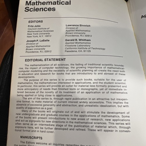 Procesos estocásticos: un estudio de la teoría matemática, John Lamperti 1977 - Imagen 8 de 14