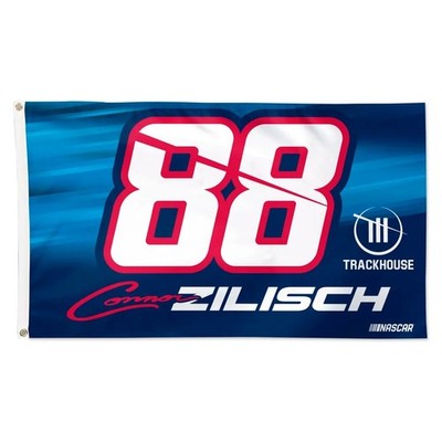 Connor Zilisch #88 Logo Nascar Car Racing 3x5 FT Flag Wall Decore Great Banner