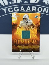 2025 Panini Absolute Football Jaylen Waddle Absolute Burners #ABU-JWA Patch